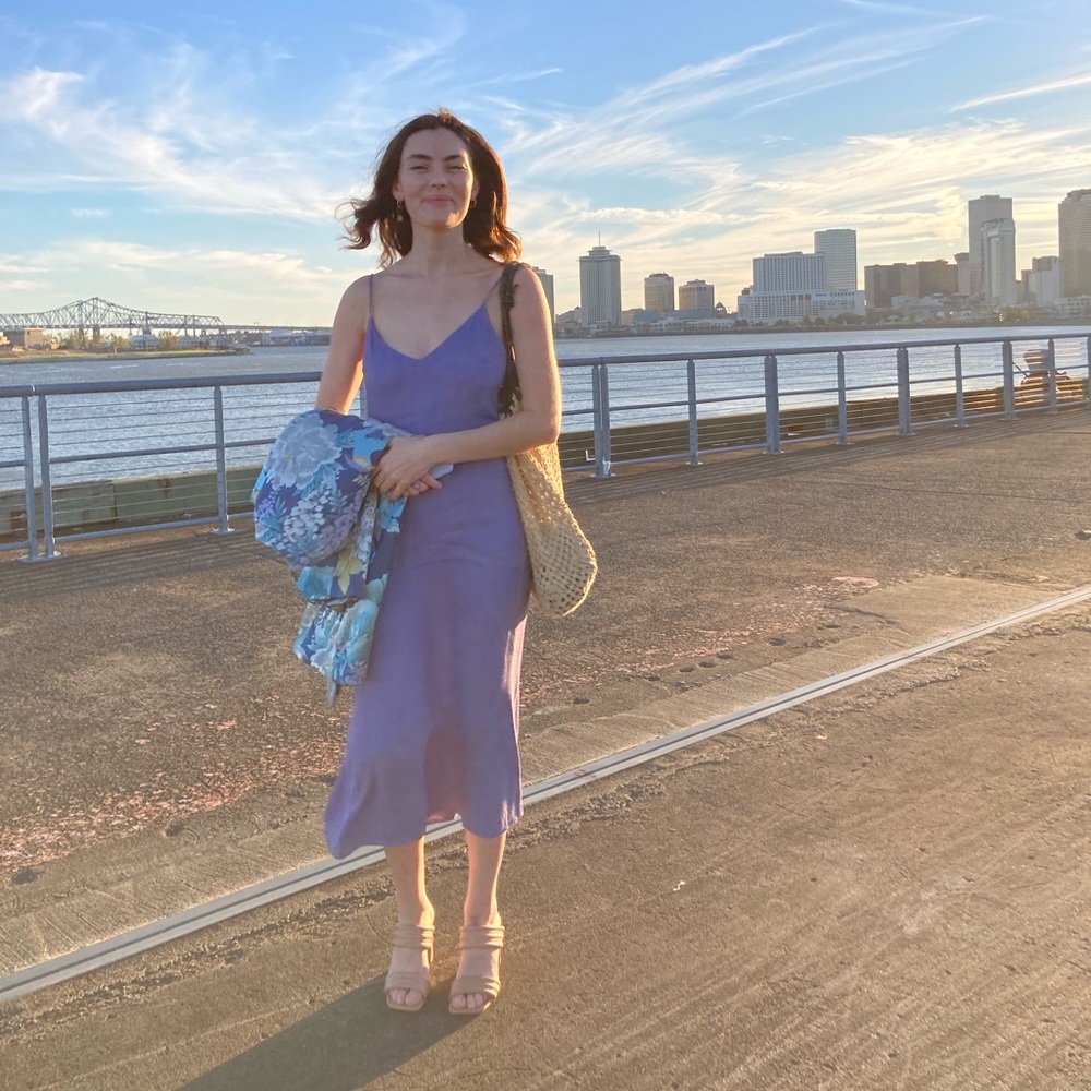 Reformation slip dress